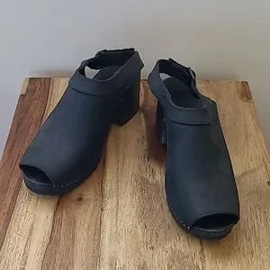 Aldo Shoes Aldo Vintage Suede Black Clogs Poshmark
